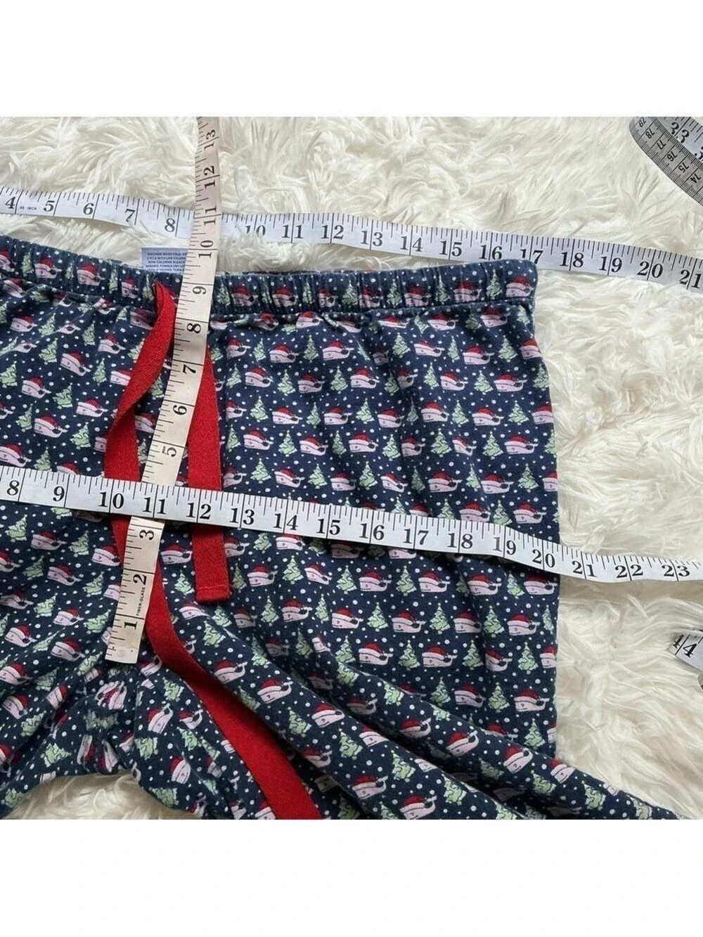 Vineyard Vines Women's Christmas Pajama Pants Snowflake Tree Print Size M